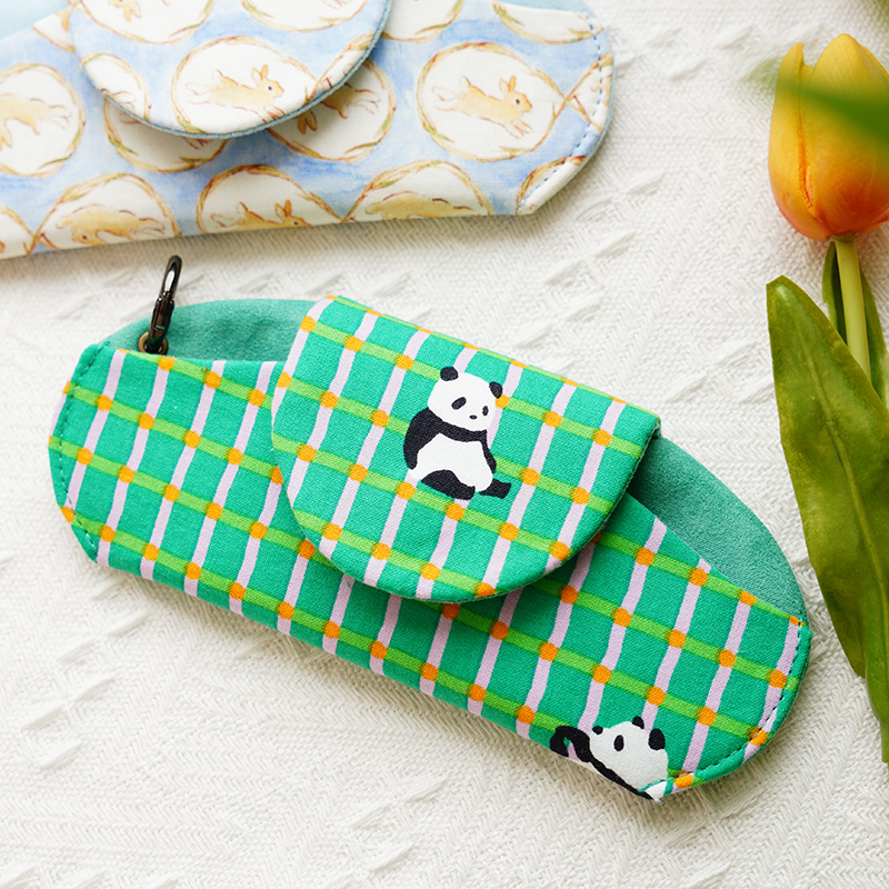 媛艺眼镜袋便携通用墨镜挂脖包太阳镜包眼镜包近视镜眼镜收纳包