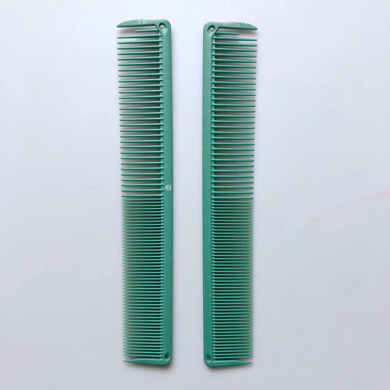 新款超薄镭射刻度女士专用理发梳