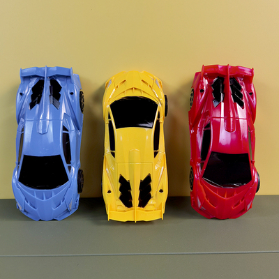 17CM大号男孩小汽车回力车