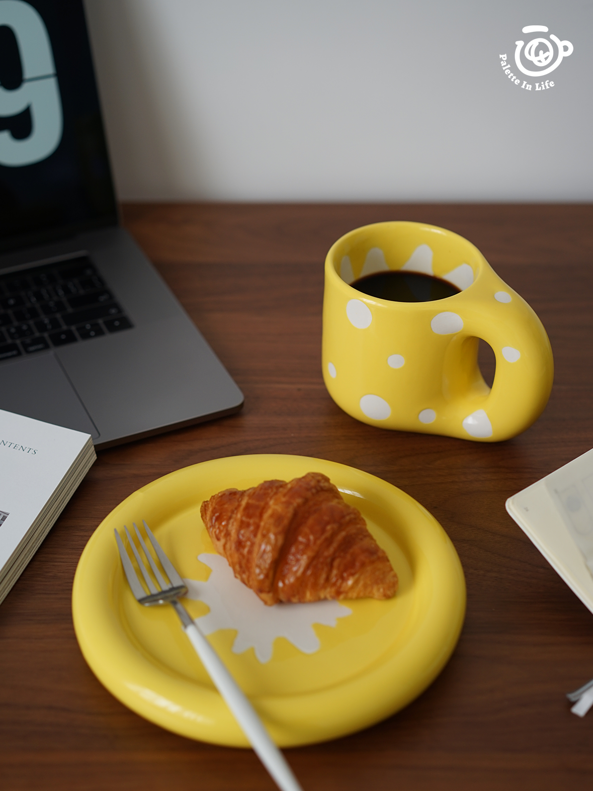 芝士cheese胖胖杯 手绘马克杯甜品盘 susie宝原创可爱纯手工杯子