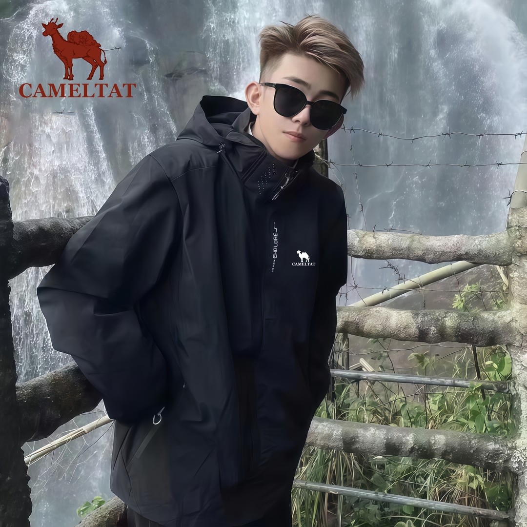 户外冲锋衣三合一秋冬季男女款防风防水休闲外套旅游登山服
