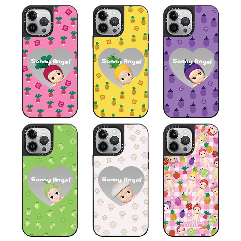 联名Sonny Angel天使水果家族适用苹果16ProMax手机壳iPhone14新款15pro网红12防摔13女11磁吸XR全包