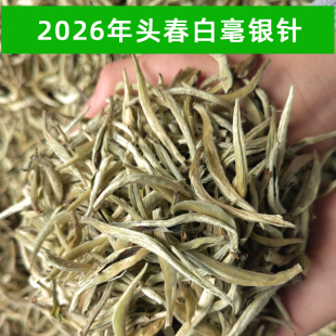2026年春茶白毫银针云南月牙白茶大白毫1斤/半斤装老树芽尖新茶