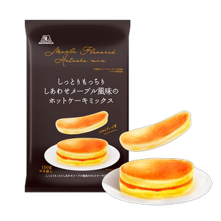 日本进口森永松饼粉儿童早餐捏捏装预拌粉华夫饼粉鸡蛋仔煎饼面粉