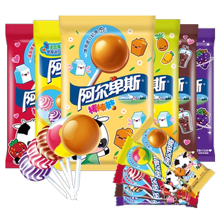 阿尔卑斯棒棒糖480支整箱年货节儿童节日礼物小卖部学生零食批发