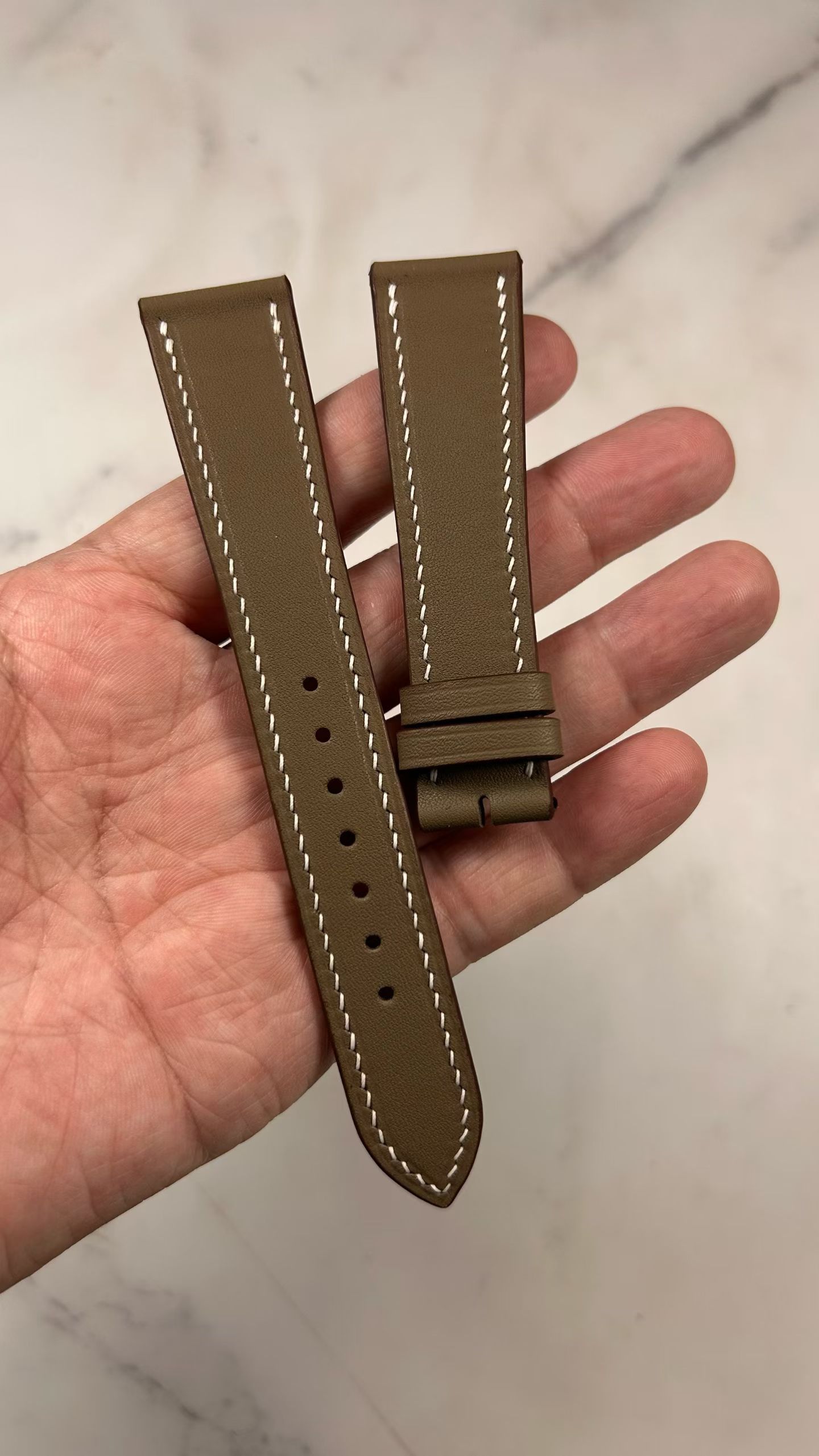 纯手工表带纯皮表带纯牛皮表带纳配件