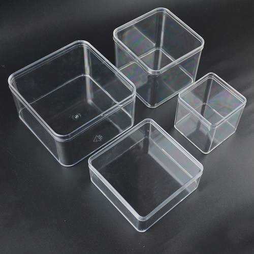 食品级透明带盖塑料礼品盒子