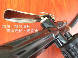 包邮 指针式轮胎加气表 高精度气压表 汽车胎压表 加气枪 带放气