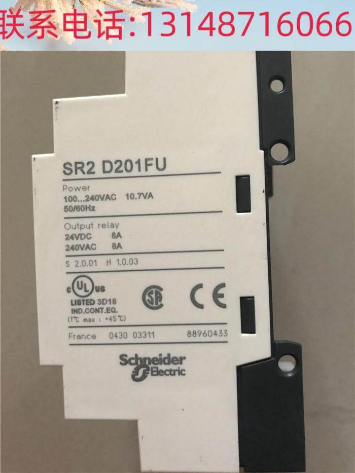 (议价)施耐德控制器 sr2 d2f0f1u sr2d201u 成色好 序可程破解