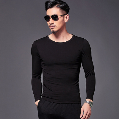 秋季长袖打底衫圆领T恤