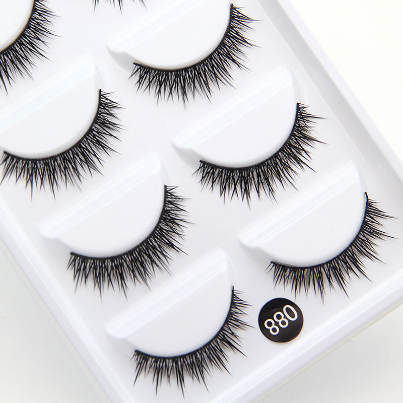 浓密交叉款影楼舞台硬梗假眼睫毛