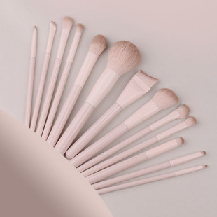 新手化妆刷套装眼影刷腮红修容刷晕染鼻影初学者全套刷子粉色