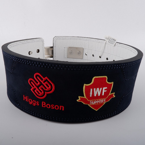 iwf刺绣深蹲卧推硬拉牛皮力量举