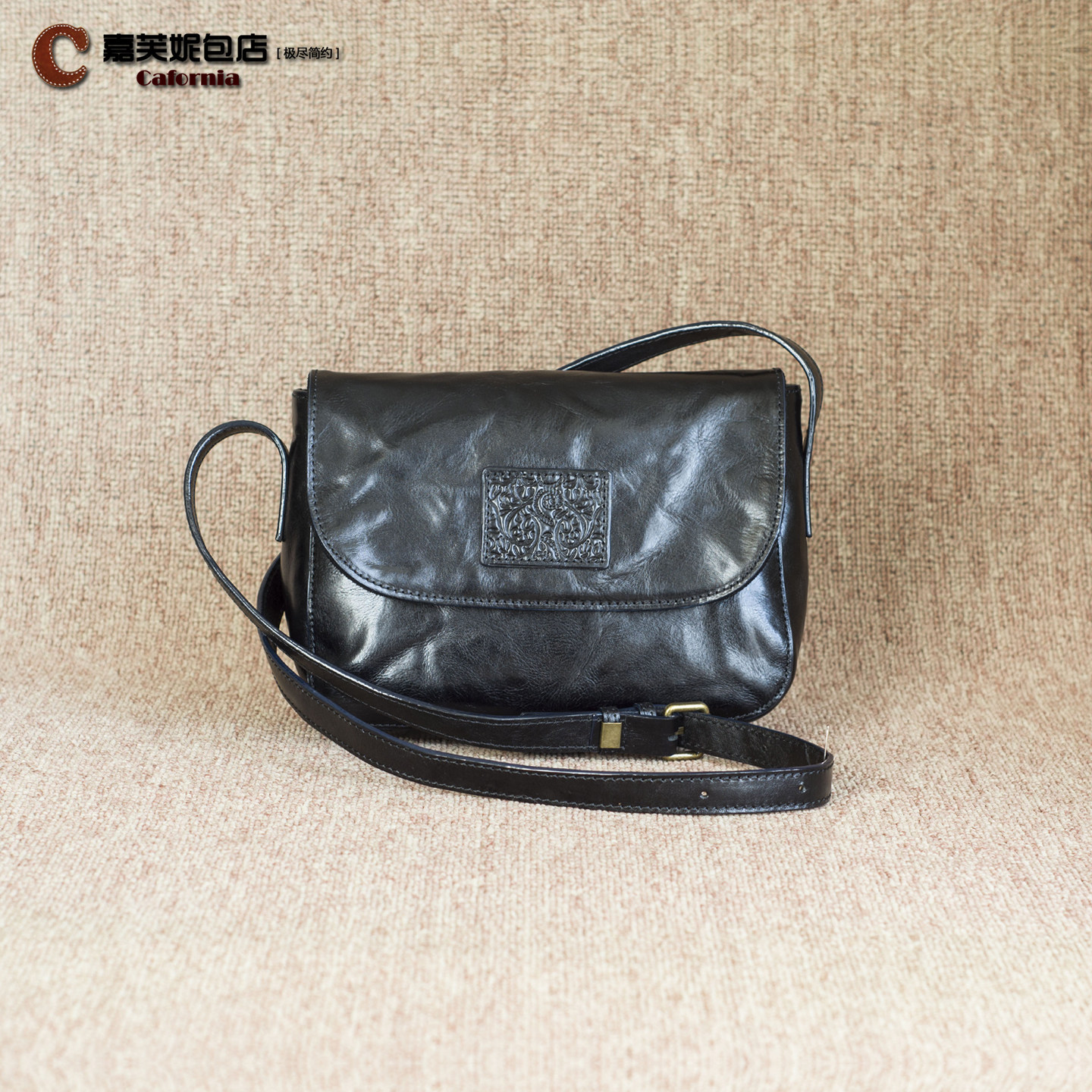 网红压花小包真皮港风复古小方包女单肩包时尚简约头层牛皮斜挎包,箱包皮具/热销女包/男包,小方包,淘宝优惠券,粉丝福利购,淘宝优惠卷