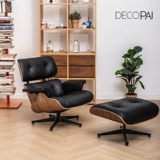 Eames кожаный стул Boss Вращается и комфортно на дому, используйте северный дизайнерский офисный стул