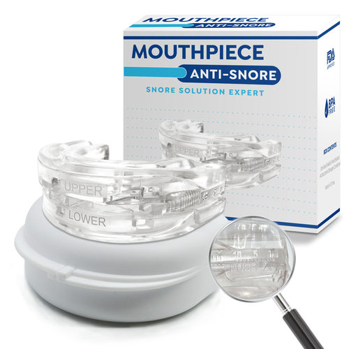 Adjustable Anti-Snore Mouthpiece with Scale Markings