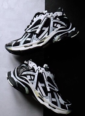 【拒绝low货】...精挑细选...臻品选择，复古做旧拼接老爹鞋runer