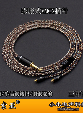 N3AP N3BP jvc FW001 FW1800 FW01 FD01 mmcx平头塞4.4平衡升级线