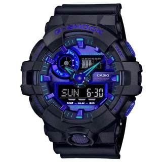 CASIO卡西欧 G-Shock 指针式黑色树脂石英防水男士运动手表正品