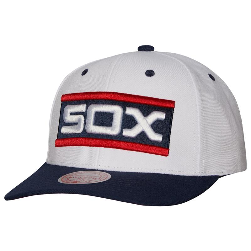Mitchell& Ness男款时尚休闲棒球帽 White Sox Evergreen Pro