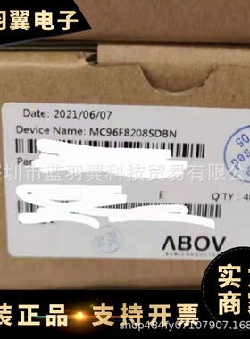 ABOV MC96F8208SDBN 封装SOP20 集成电路单片机芯片