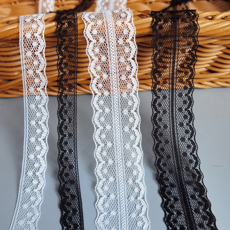 台产 热卖柔顺精致蕾丝花边辅料 薄款仙系手工diy配件娃娃裙边143