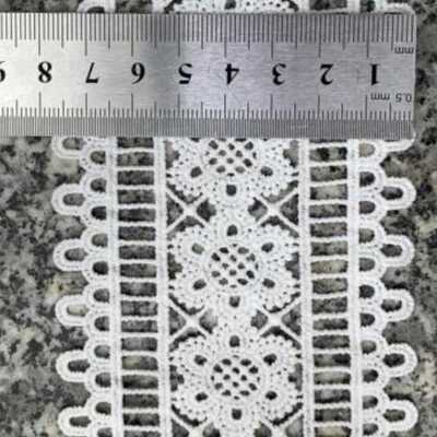 8CM水溶花边辅料 服装服饰连衣裙领口袖口娃衣手工DIY窗帘 长15码