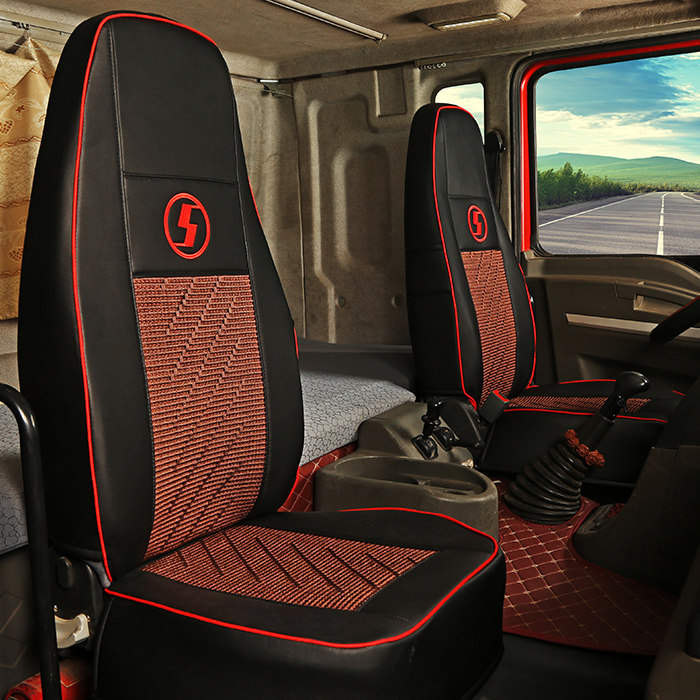 大货车座套全包一汽解放j6p解放j6l j6m专用坐垫冰丝夏季座椅套