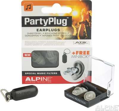 荷兰Alpine partyplug音乐会演唱会晚会聚会隔音降噪耳塞保护听力