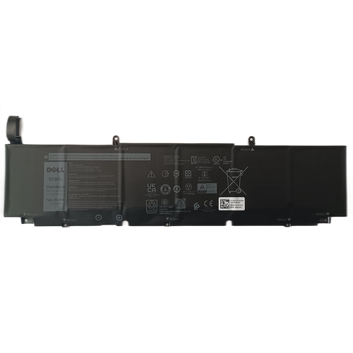 戴尔（DELL）原装笔记本电池 XPS17 9700 9710 9720 9730 Precision 5750 5760 7570 XG4K6  97WH