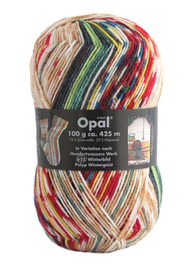 Opal 进口袜纱羊毛尼龙编织袜子毛衣围巾花线花色毛线手编diy细线