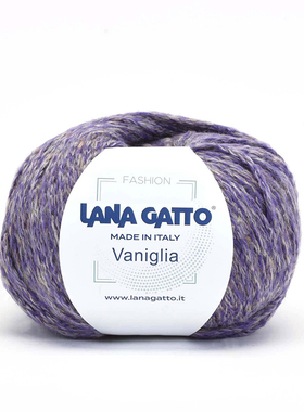 Lana Gatto VANIGLIA 进口棉麻混纺春夏DIY手工编织毛衣围巾毛线
