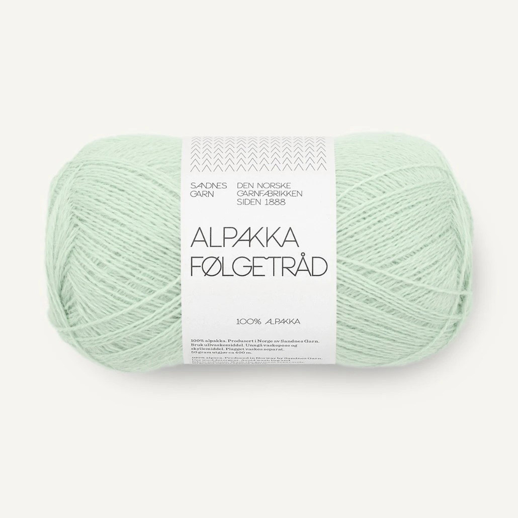 sandnes Alpakka Følgetrad 挪威进口手编羊驼毛细线 50克400米