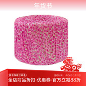 细毛线 意大利进口 25克130米 gatto MELODIA 密集小亮片线 lana