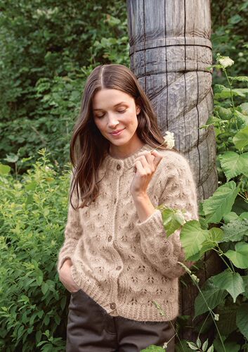 sandnesDIY进口开衫手编材料