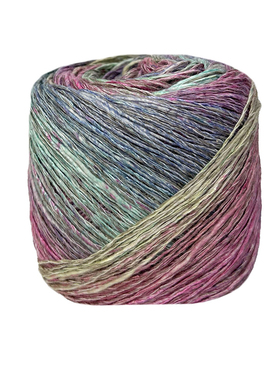 进口 Lana Gatto KENYA 棉麻混纺段染春夏编织钩织毛线100克250米