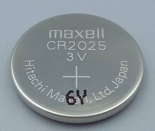 麦克赛尔maxellCR2025 3V遥控电池万胜CR2025日产汽车遥控器电池