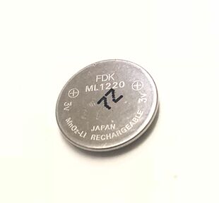 原装FDK ML1220 3V可充电纽扣电池代替万胜ML1220 CR1220 LIR1220