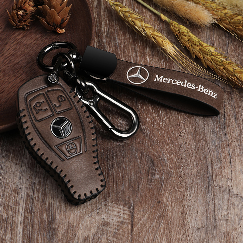 老款奔驰真皮全包钥匙套