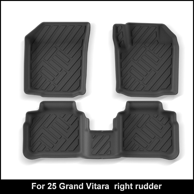 25新Suzuki Grand Vitara超级维特拉右舵肽港版TPE脚垫防水橡胶毯