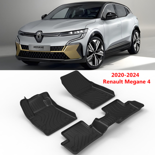 新适用于雷诺梅甘娜4 Renault Megane 4脚垫TPE防水后备箱尾箱垫
