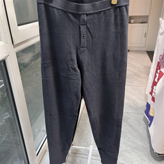 零下20度可穿双面德绒桑蚕丝男士加绒加厚保暖裤超长护膝东北3356