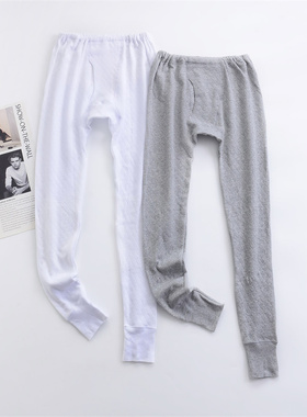 只有170出口日本男士空气层秋裤单件高腰长裤有大码护腰护膝