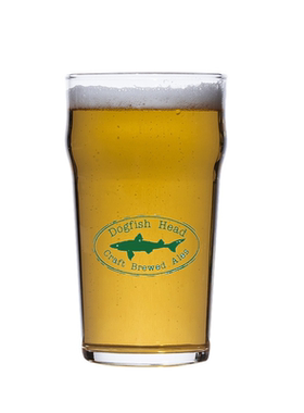 美国角头鲨DogfishHead专用杯创意精酿啤酒玻璃杯IPA宽口杯可定制