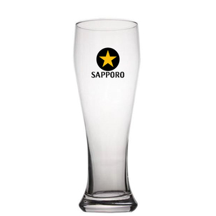 三宝乐SAPPORO日式精酿啤酒杯扎啤杯高脚杯玻璃杯大容量扎啤杯