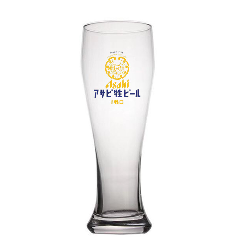 日本朝日牲口Asahi啤酒杯辛口带把玻璃杯大号加厚扎啤杯精酿杯,餐饮具,啤酒杯,淘宝优惠券,粉丝福利购,淘宝优惠卷