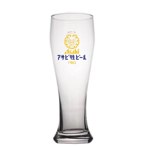 日本朝日Asahi加厚带把啤酒杯