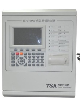 泰和安TS-C-6001AT应急照明控制器TS-C-6000应急监控主机集中电源