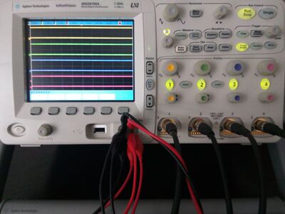 99新美国Agilient 安捷伦LXI MSO6104A示波器1G 带宽4G/4CH/16