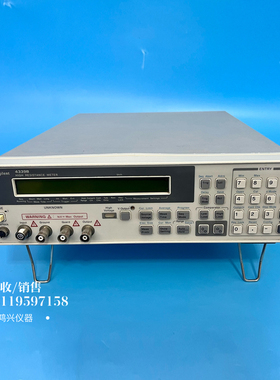安捷伦Agilent4339B 毫欧表高阻计 高阻表测试仪 电桥LCR测试仪